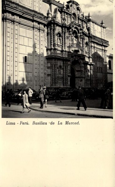 Lima, Basilica de la Merced Vorderseite