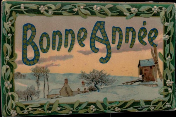 Bonne Année Vorderseite