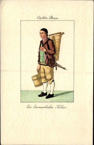 Ein Emmenthaler Küher Vorderseite