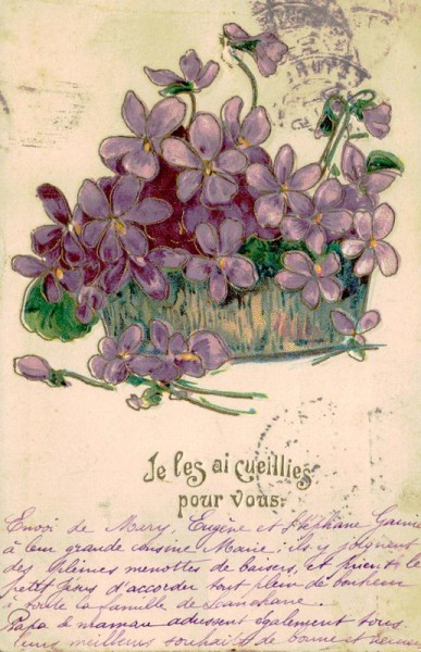 Je les ai cueillies pour vous Vorderseite