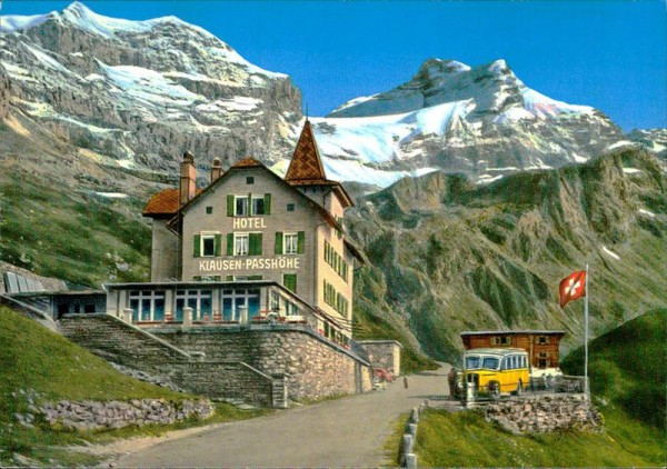 Klausenpass Vorderseite