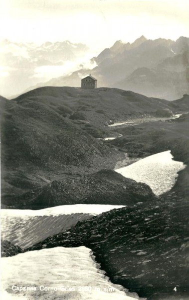 Capanna Corno-Gries Vorderseite