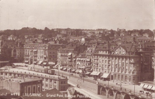 Lausanne - Grand Pont, Banque Populaire