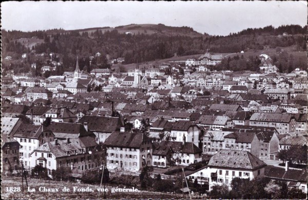 La Chaux de Fonds vue générale