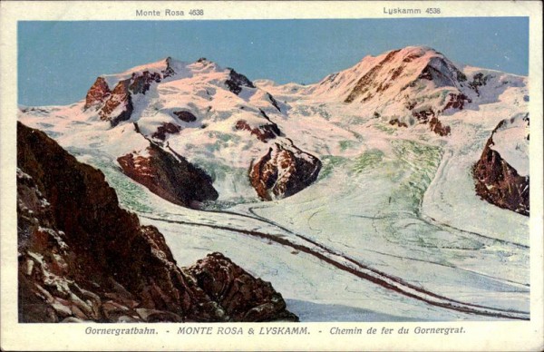 Monte Rosa Vorderseite