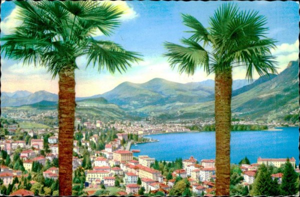 Lugano. Panorama Vorderseite