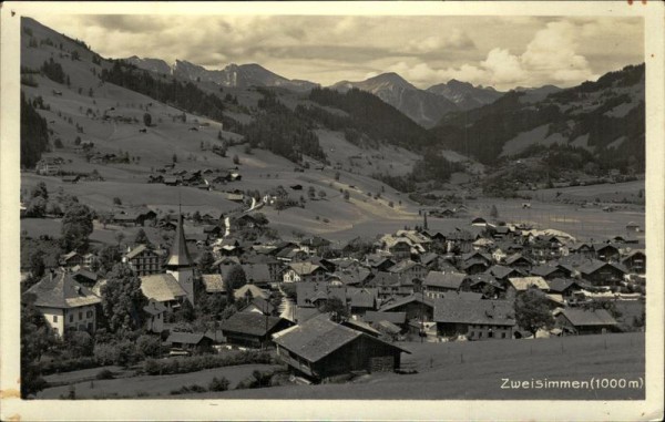 Zweisimmen Vorderseite