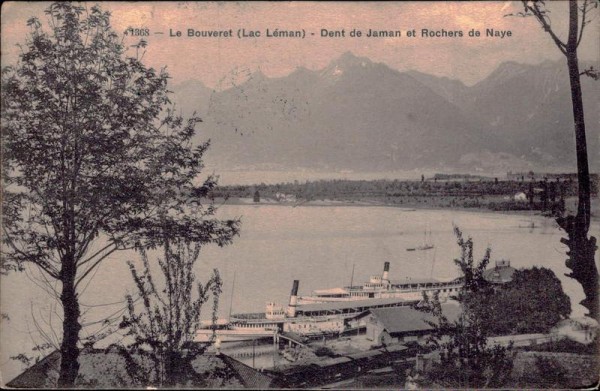 Le Bouveret (Lac Léman) Vorderseite