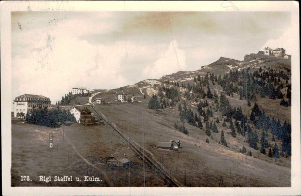 Rigi Staffel und Kulm Vorderseite