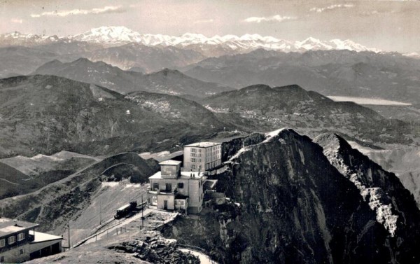 Monte Generoso - Monte Rosa e catena Alpi Vorderseite