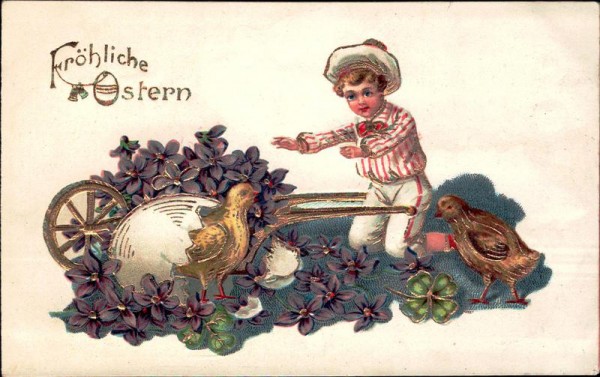 Fröhliche Ostern Vorderseite