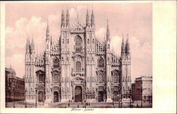 Milano - Duomo Vorderseite