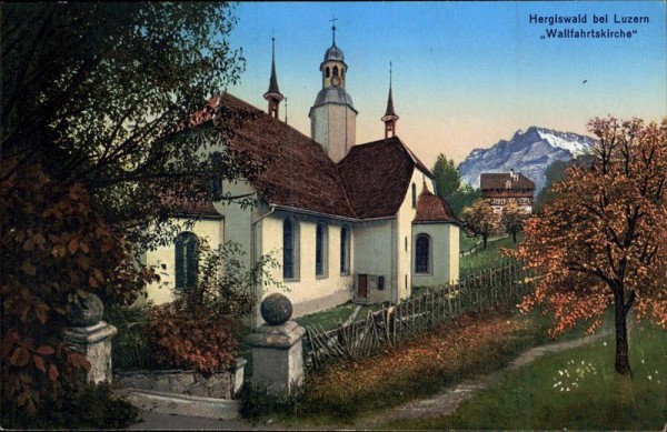 Hergiswald bei Luzern, Wallfahrtskirche Vorderseite