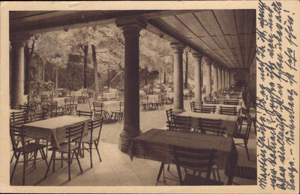 Garten des Künstlerhaus Nürnberg Vorderseite