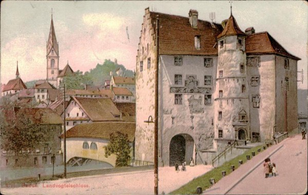 Baden/Landvogteischloss Vorderseite
