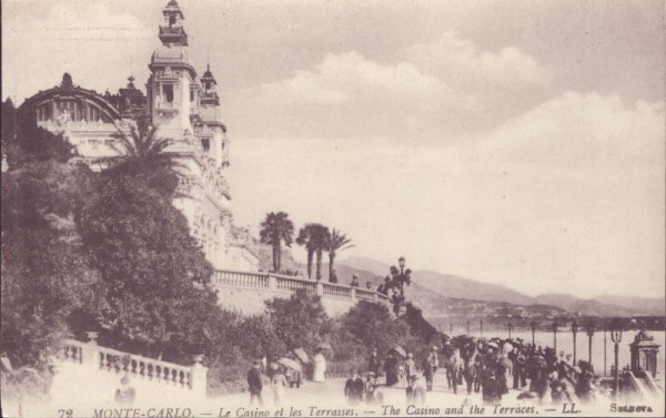 Monte-Carlo, Le Casino et les Terrasses
