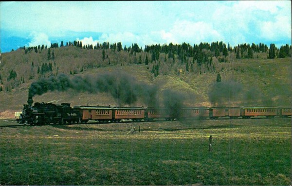 The Denver & Rio Grande Westerm R.R. Vorderseite