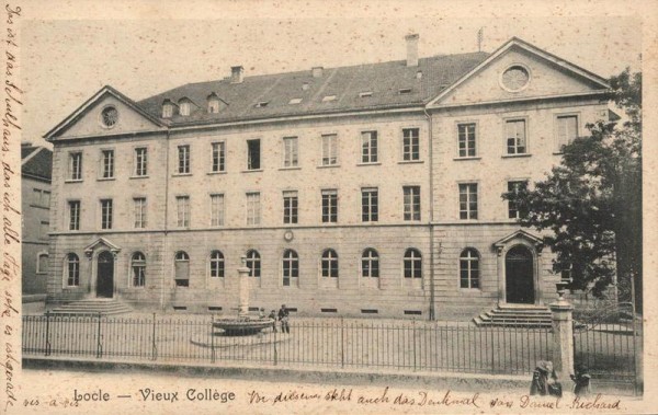 Le Locle. Vieux Collège Vorderseite