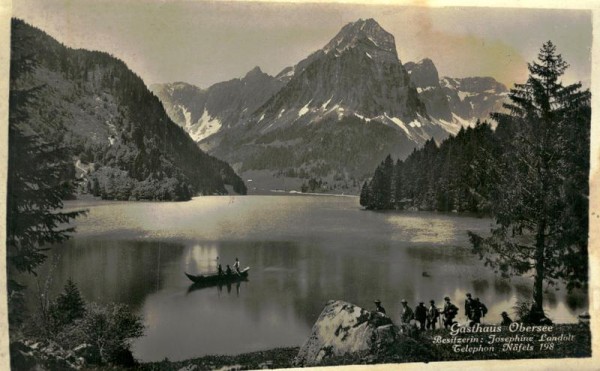 Näfels, Gasthaus Obersee Vorderseite