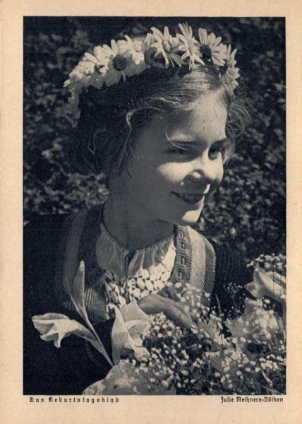 Julie Meinhers-Böhlen: Das Geburtstagskind Vorderseite