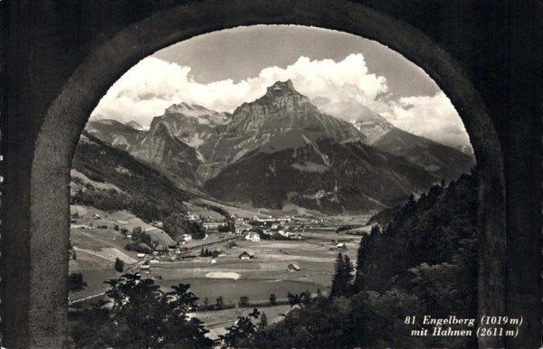 Engelberg mit Hahnen. 1935 Vorderseite