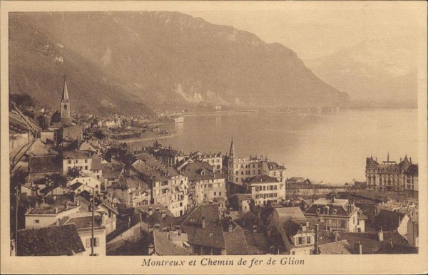 Montreux et Chemin de fer de Glion Vorderseite