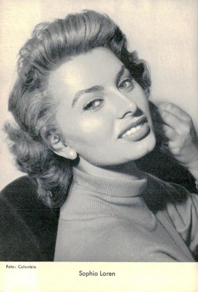 Sophia Loren Vorderseite