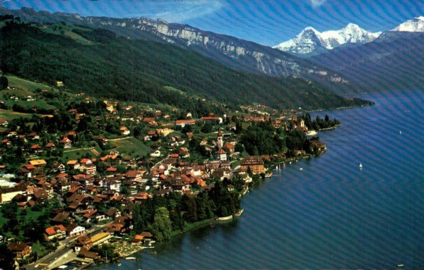 Hilterfingen am Thunersee mit Eiger, Mönch und Jungfrau Vorderseite