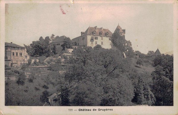 Château de Gruyères Vorderseite