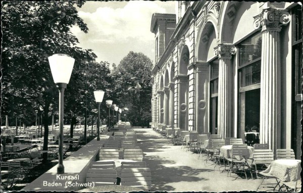Kursaal Baden Vorderseite