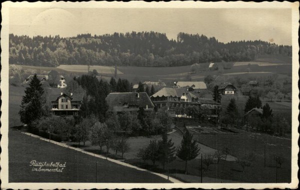 Rüttihubelbad im Emmenthal Vorderseite