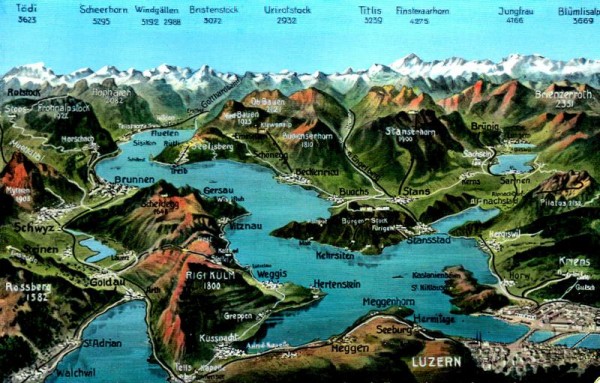 Vierwaldstättersee Vorderseite