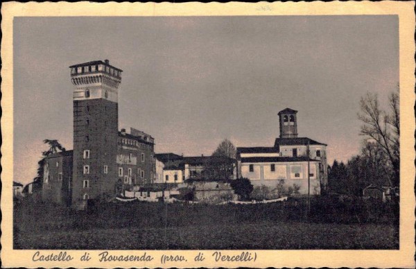 Castello di Rovasenda Vorderseite
