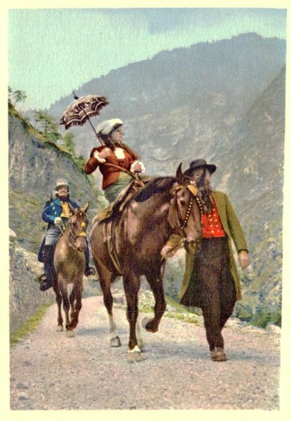 Touristengruppe Vorderseite