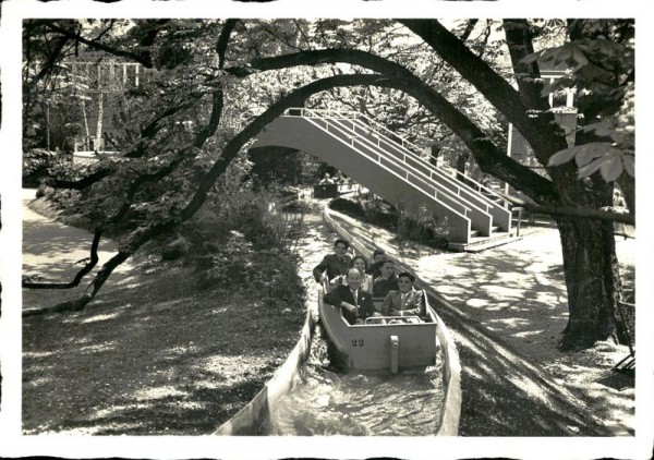 Schweizerische Landesausstellung Zürich 1939, Schifflibach im Park Vorderseite