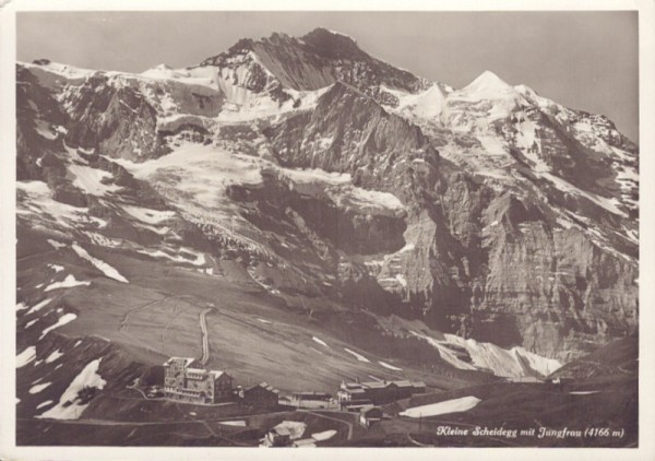 Kleine Scheidegg mit Jungfrau