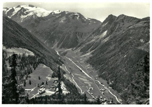 Col de la Forclaz, Trient Vorderseite