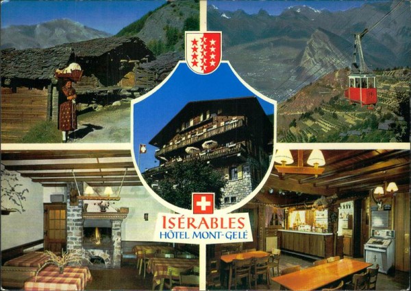 Isérables, Hôtel Mont-Gelé Vorderseite