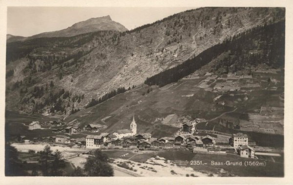 Saas-Grund Vorderseite