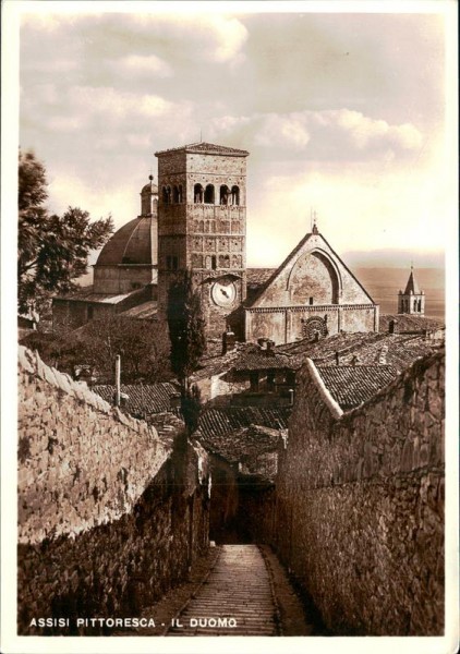 Assisi Pittoresca - Il Duomo Vorderseite