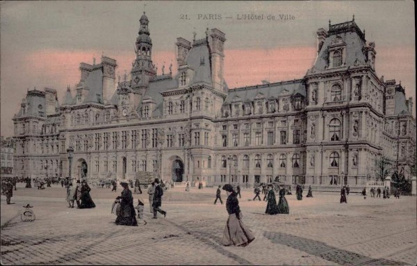 Hôtel de Ville (Paris) Vorderseite