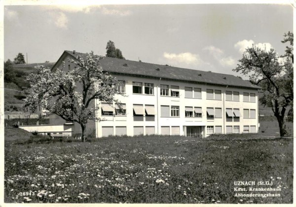 Uznach, Kant.Krankenhaus Vorderseite