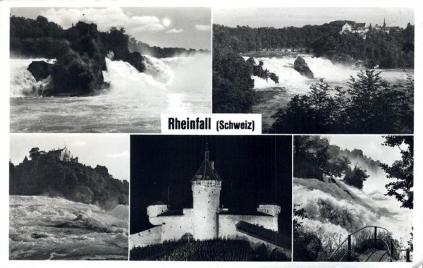 Rheinfall, Munot Vorderseite