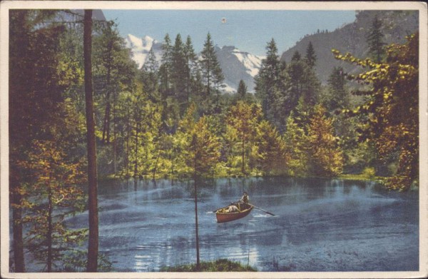 Blausee im Kandertal, Doldenhorn (Lötschbergbahn)