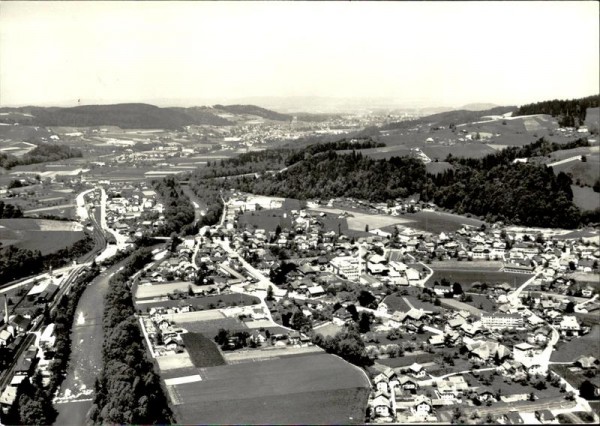 Hasle-Rüegsau, Flugaufnahme Vorderseite