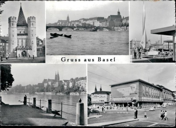 Gruss aus Basel Vorderseite