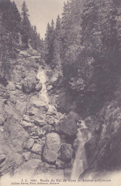 Route du Col de Coux - Source Sulfureuse  Vorderseite