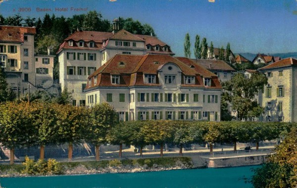 Baden, Hotel Freihof Vorderseite