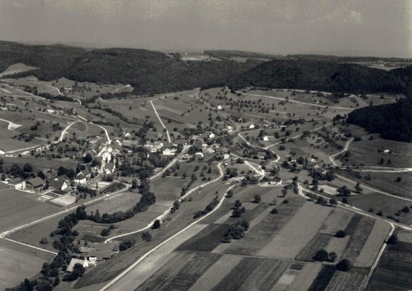 5078 Effingen AG, Dorf, Bözbergstrasse, Bahnhofstrasse Vorderseite