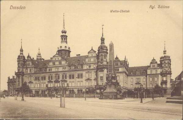 Dresden/Schloss Vorderseite